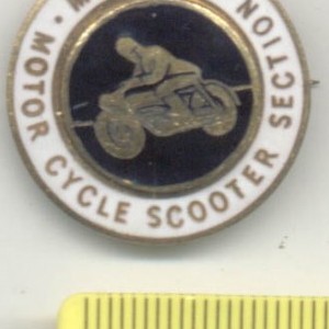MPSSC Mount Pleasant (GPO) post office  Sports & Social Club Motor Cycle Scooter
