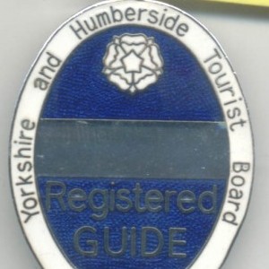 Yorkshire & Humberside Tourist Board registered guide