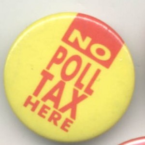 No Poll Tax Here