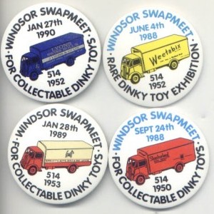 Windsor Swapmeet Dinky Toys set of 4