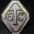 1940's Girls Training Corps GTC Pin Badge